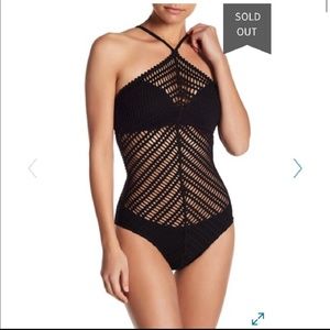 Robin Piccone crochet swimsuit